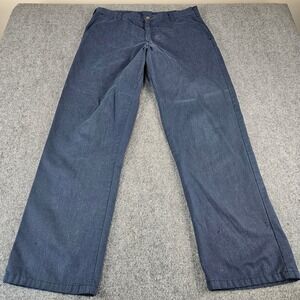 Workrite FR Flame Resistant Navy Blue Work Pants 35x31 Arc Rating 12.3 433PO80NB